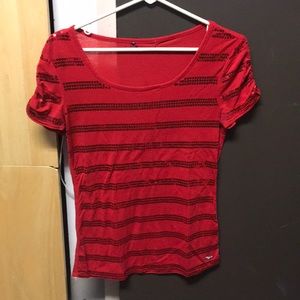 Sparkling stripe shirt